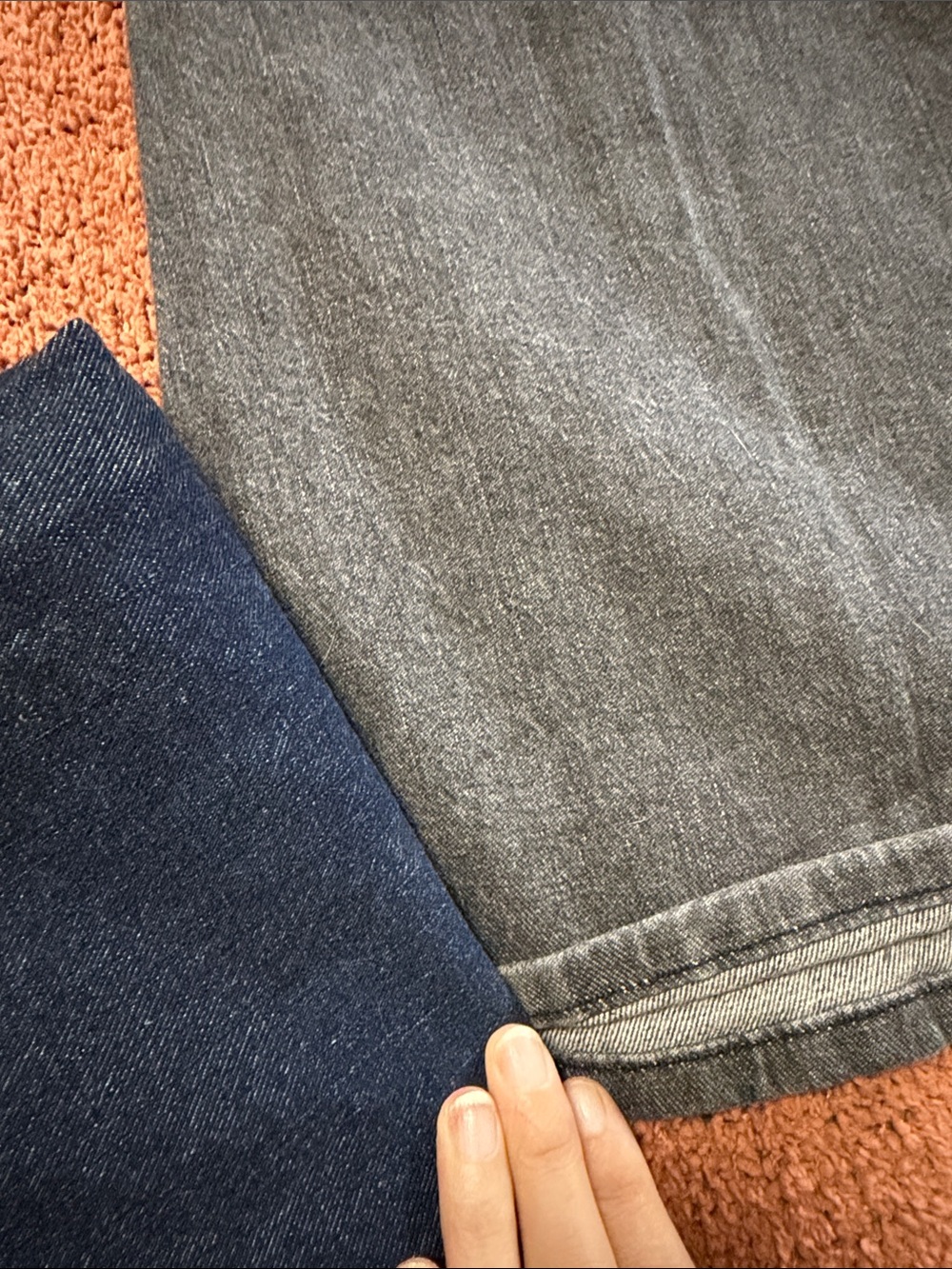 Lee Women's Flare Jeans in Faded Gray-Black - Picture 5 of 6